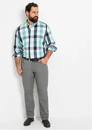 Keprové kalhoty z čisté bavlny Regular Fit, Straight, bonprix