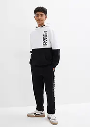 Mikina s kapucí, z čisté organické bavlny, bonprix