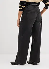 Džíny Wide Leg, Mid Waist, bonprix