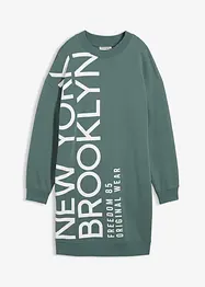 Oversize mikinové šaty z měkké bavlněné směsi, bonprix