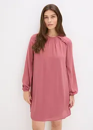 Mini šaty z šifonu, s rýšky, bonprix