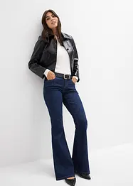 Džíny Flared, Mid Waist, bonprix