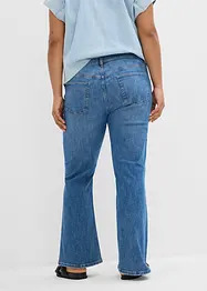Džíny Flared, Mid Waist, bonprix