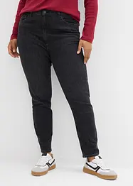 Skinny džíny, High Waist, zkrácené, bonprix