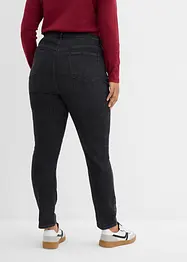 Skinny džíny, High Waist, zkrácené, bonprix