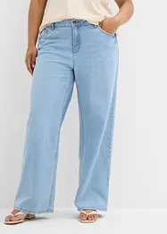 Volné džíny Straight, Mid Waist, bonprix