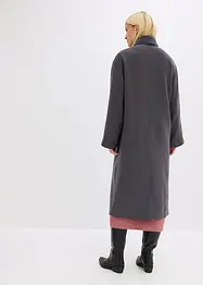 Oversize kabát se dvěma decentními kapsami ve švech, bonprix