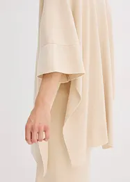 Oversize pletená pelerína, bonprix