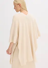 Oversize pletená pelerína, bonprix