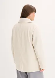 Kabanový kabátek s vlněným vzhledem, bonprix