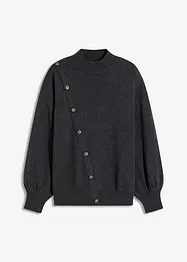 Svetr s knoflíkovou lištou, bonprix