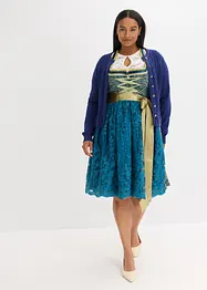 Dirndl se zástěrou s flitry (2dílná souprava), bonprix