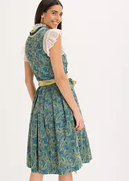 Dirndl se zástěrou s flitry (2dílná souprava), bonprix