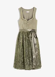 Dirndl se zástěrou s flitry (2dílná souprava), bonprix