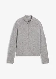 Oversize vlněný svetr s alpakou, bonprix