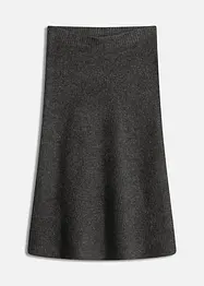 Pletená sukně v délce midi, bonprix