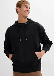 Mikina s kapucí, z čisté organické bavlny, Loose Fit, bonprix
