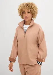 Oversize pulovr s vlněným vzhledem, bonprix