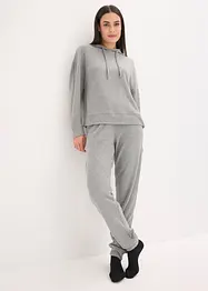 Domácí souprava z měkkého žebrovaného materiálu, oversize, bonprix