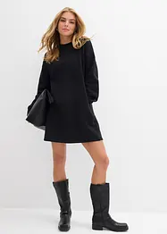 Šaty z teplákoviny z čisté bavlny, bonprix