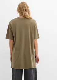 Dlouhé oversize triko z čisté organické bavlny, bonprix