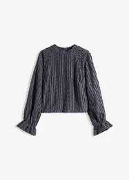 Halenka ze strukturovaného materiálu, bonprix