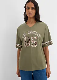 Oversize tričko z čisté organické bavlny, bonprix