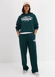 Oversize mikina s kapucí z čisté bavlny, bonprix