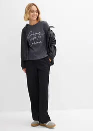 Triko s dlouhým rukávem, z čisté bavlny, bonprix