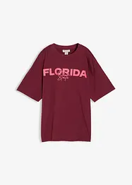 Oversize tričko z čisté organické bavlny, bonprix