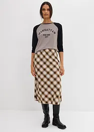 Žerzejové tričko s dlouhým rukávem, bonprix