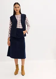 Manšestrová sukně, bonprix