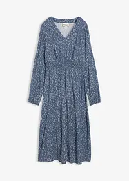 Midi šaty ze splývavé viskózy, bonprix