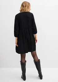 Tunikové šaty ze splývavé viskózy, bonprix