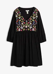 Tunikové šaty ze splývavé viskózy, bonprix