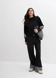 Mikina z bavlněné směsi, bonprix