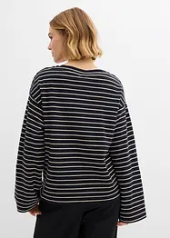 Oversize mikina z čisté bavlny, bonprix