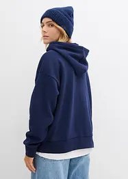 Oversize mikina z bavlněné směsi, bonprix