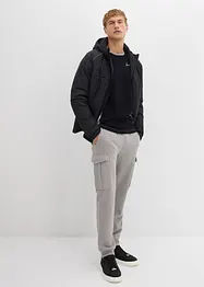 Triko s dlouhým rukávem, z elastické bavlněné směsi, Slim Fit, bonprix