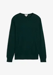 Svetr z jemné pleteniny s luxusní merino vlnou, bonprix