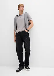 Džíny Regular Fit z čisté bavlny, s pohodlným pasem, Straight, bonprix