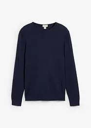 Svetr z jemné pleteniny s luxusní merino vlnou, bonprix