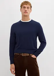 Svetr z jemné pleteniny s luxusní merino vlnou, bonprix