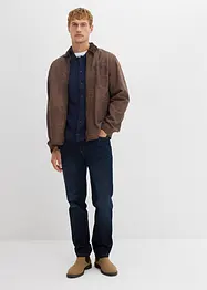 Rozepínací svetr z jemné pleteniny s luxusní merino vlnou, Slim Fit, bonprix