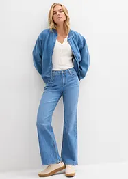 Džíny Flared, Mid Waist, bonprix