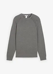 Svetr z jemné pleteniny z recyklovatelné bavlny, bonprix