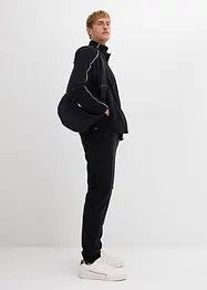 Hřejivá flísová bunda se sportovními detaily, bonprix