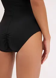 Stahovací body s lehkým tvarujícím efektem a třpytivou přízí, bonprix
