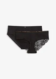 Kalhotky Hipster z elegantní krajky (2 ks v balení), bonprix