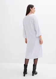 Květované midi šaty z čisté viskózy, bonprix